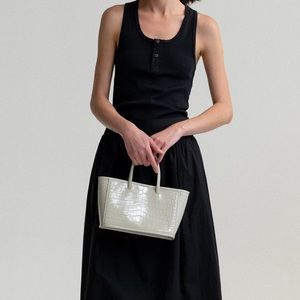 Nothing Written Ain Croc Tote Bag